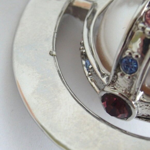 Authentic Vivienne Westwood Orb Long Necklace metal [Used] - Picture 9 of 15